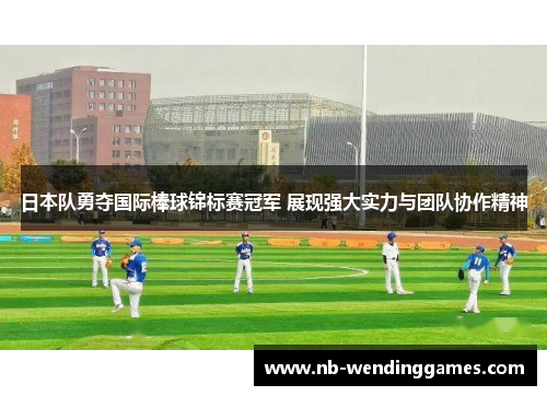 日本队勇夺国际棒球锦标赛冠军 展现强大实力与团队协作精神